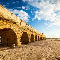 CK Turancar, Letecký poznávací zájazd, Izrael a Petra, Cesarea