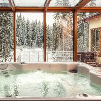 Hotel Družba - výhľad z wellnessu - indivudálny zájazd CKTurancar - Slovensko, Demänovská Dolina