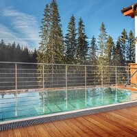 Hotel Družba - výhľad z wellnessu - indivudálny zájazd CKTurancar - Slovensko, Demänovská Dolina
