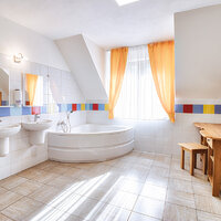 Chata Pieniny - kúpeľňa apartmánu - individuálny zájazd CKTurancar - Lesnica, Slovensko