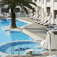 Hotel Mythos Palace Resort-bazén-letecký zájazd CK Turancar-Kréta-Georgioupolis Kournas