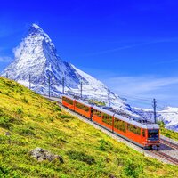 Autobusový poznávací zájazd, Švajčiarsky okruh, Klein Matterhorn, železnica Zermatt