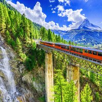 Autobusový poznávací zájazd, Švajčiarsky okruh, Klein Matterhorn, železnica Zermatt