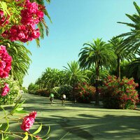Palazzina Cala Luna- cyklistucký chodník - CK Turancar (San Benedetto del Tronto - Palmová riviéra)