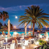 Hotel Grand Teguise Playa - terasa - letecký zájazd CK Turancar - Lanzarote, Costa Teguise