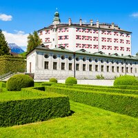 CK Turancar, Autobusový poznávací zájazd, Alpský okruh a Bodamské jazero, Innsbruck, zámok Ambrass