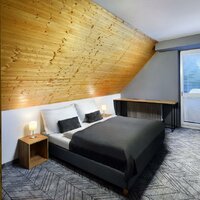 Hotel SKI - podkrovná dvojlôžková izba - individuálny zájazd CK Turancar - Slovensko, Demänovská dolina, Záhradky