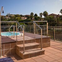 Calella Palace -  vonkajšia terasa - letecký zájazd CK Turancar, Calella, Costa Brava, Španielsko