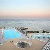 Hotel Eden Roc Resort - pohľad na more a bazény - letecký zájazd CK Turancar (Rodos, Kallithea)