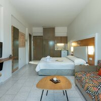 Hotel Sea Side - letecký záber -letecký zájazd CK Turancar-Kréta-Kato Stalos