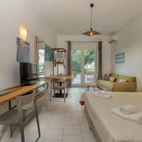 Hotel Sea Side - letecký záber -letecký zájazd CK Turancar-Kréta-Kato Stalos