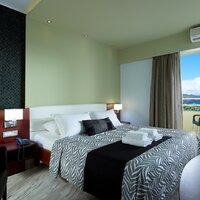 Hotel Elefteria-rodinná izba výhľad more-letecký zájazd CK Turancar-Kréta-Agia Marina