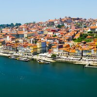 CK Turancar, Letecký poznávací zájazd, Portugalsko, Porto, panoráma mesta