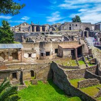 CK Turancar, Letecký poznávací zájazd, Kampánia, Pompeie