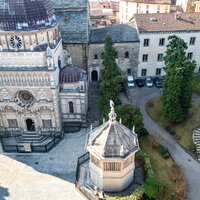 CK Turancar, autobusový poznávací zájazd, Talianske alpské jazerá, Bergamo, krstiteľnica