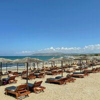 Hotel Mare Blue and suites - pláž - letecký zájazd CK Turancar - Kréta, Georgioupolis Kournas