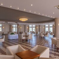 Hotel Athina Palace - reštaurácia - letecký zájazd CK Turancar - Kréta, Mades