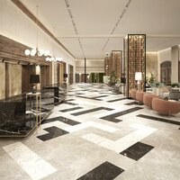 Hotel Theartemis Palace - lobby - letecký zájazd CK Turancar-Kréta-Rethymno