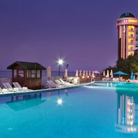 Hotel Paradise Beach - bazén, Bulharsko - Sveti Vlas letecký a autokarový zájazd s CK Turancar 