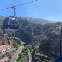 CK Turancar, Letecký poznávací zájazd, Portugalsko, Madeira, Lanovka vo Funchal na Monte