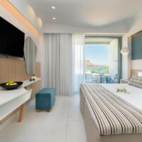 Hotel Arina Beach- letecký záber -letecký zájazd CK Turancar-Kréta-Agia Marina