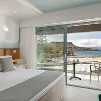Hotel Arina Beach- letecký záber -letecký zájazd CK Turancar-Kréta-Agia Marina