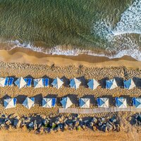 Hotel Arina Beach - pláž - letecký zájazd CK Turancar-Kréta, Agia Marina