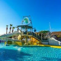 Hotel Arina Beach- letecký záber -letecký zájazd CK Turancar-Kréta-Agia Marina
