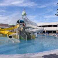 Hotel Arina Beach- letecký záber -letecký zájazd CK Turancar-Kréta-Agia Marina