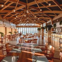 Hotel Arina Beach- letecký záber -letecký zájazd CK Turancar-Kréta-Agia Marina