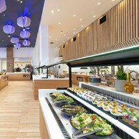 Hotel Arina Beach- letecký záber -letecký zájazd CK Turancar-Kréta-Agia Marina
