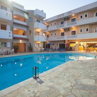 Hotel Dimitra- letecký záber -letecký zájazd CK Turancar-Kréta-Kokkini Hani
