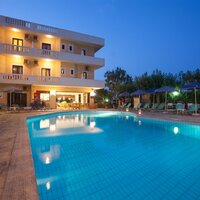 Hotel Dimitra- letecký záber -letecký zájazd CK Turancar-Kréta-Kokkini Hani