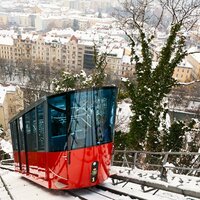 CK Turancar, autobusový poznávací zájazd, Predvianočný Graz, lanovka Schlossberg