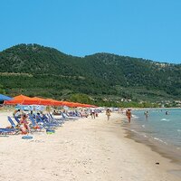 Apartmánový dom Ilion-Thasos-Skala Potamias-autobusový zájazd CK TURANCAR-pláž