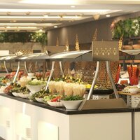 Aria Resort & Spa - bufetové stoly - letecký zájazd CK Turancar - Turecko, Konakli