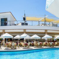 Terrace Elite Resort - bar pri bazéne - letecký zájazd CK Turancar - Turecko, Gündogdu