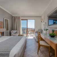 Hotel Lindos Imperial Resort and Spa - izba superior s výhľadom na more - letecký zájazd CK Turancar (Rodos, Kiotari)