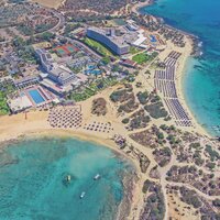 Hotel Dome Beach , Ayia Napa, Cyprus, letecky pohľad - letecký zájazd s CK Turancar