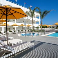 Hotel Orion - bazén - letecký zájazd CK Turancar (Rodos, Faliraki)