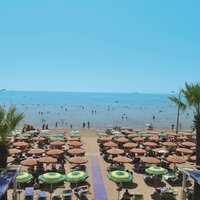 Hotel Horizont - pláž - letecký zájazd CK Turancar - Albánsko, Durres
