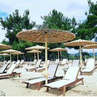 Aparthotel Hara beach - Skala Rachoni - Thasos - pláž-  letecký zájazd CK TURANCAR