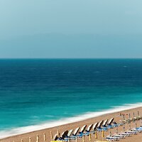 Hotel Mitsis Grand Beach - pláž - letecký zájazd CK Turancar (Rodos, Rodos)