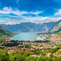 CK Turancar, autobusový poznávací zájazd, Balkán, Čierna Hora, Kotor - panoráma mesta