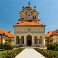 CK Turancar, autobusový poznávací zájazd, Rumunsko - Sedmohradsko a Transylvánia, Sinaia, kostol patriaci kláštoru