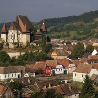 CK Turancar, autobusový poznávací zájazd, Rumunsko - Sedmohradsko a Transylvánia, kostol Biertan