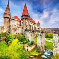 CK Turancar, autobusový poznávací zájazd, Rumunsko - Sedmohradsko a Transylvánia, Hunedoara, hrad Mateja Korvína