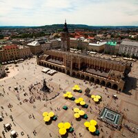 CK Turancar, autobusový poznávací zájazd, Poľsko - Rynek Glowny, hlavné námestie