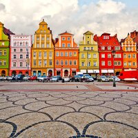 CK Turancar, autobusový poznávací zájazd, Poľsko, Wroclaw - centrum mesta