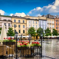 CK Turancar, autobusový poznávací zájazd, Poľsko, Krakow - historické centrum mesta